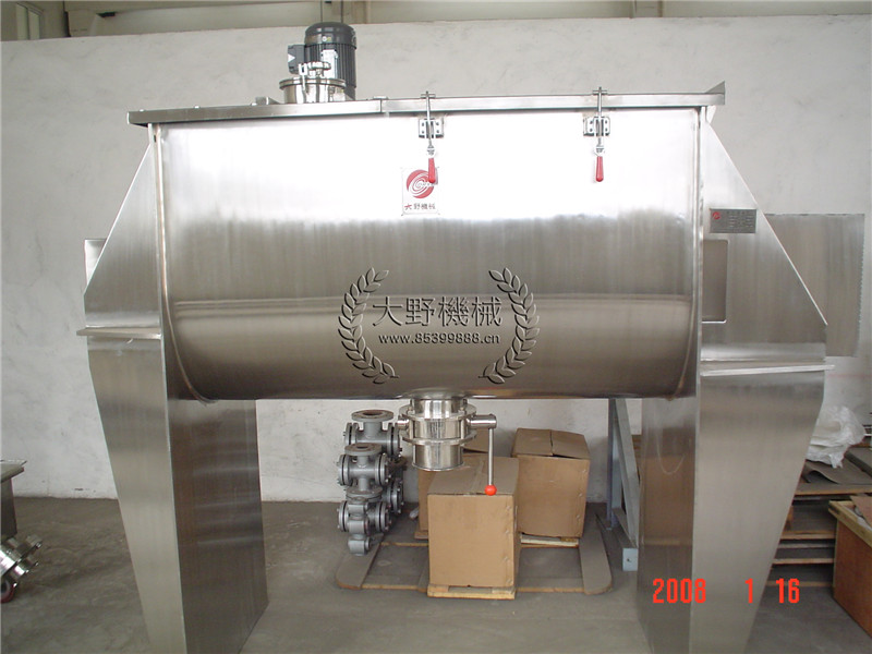 大野機械為亨氏食品提供的粉體混合專用設(shè)備