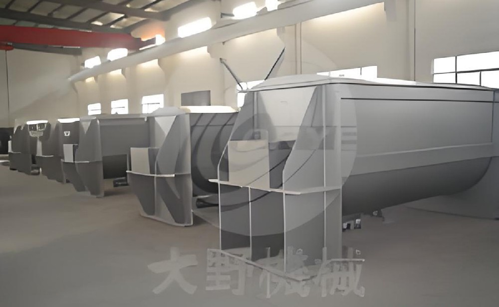 大野機械-南通工廠：中色東方特材定制混合機